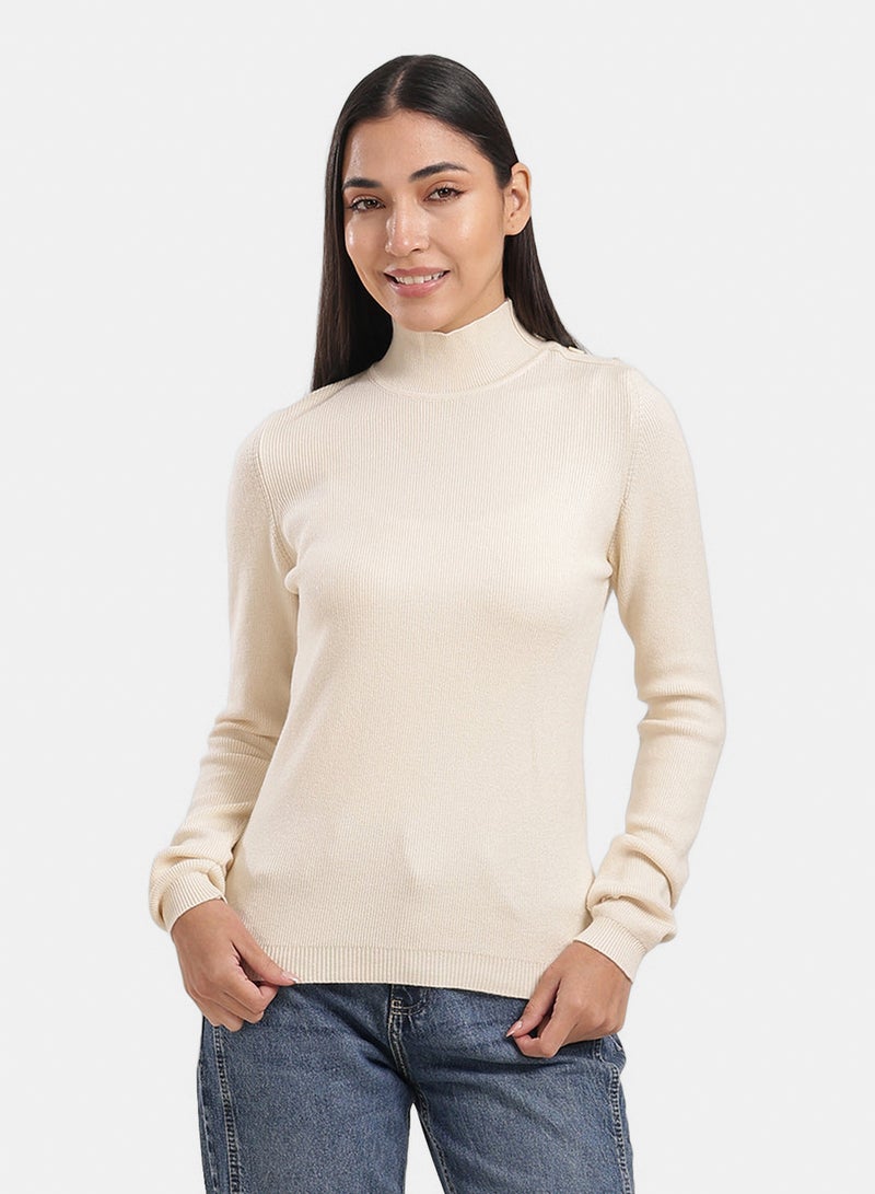 Carina High-Neck Pullover - Image 1
